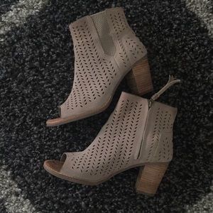 Tom’s Open Toe Bootie